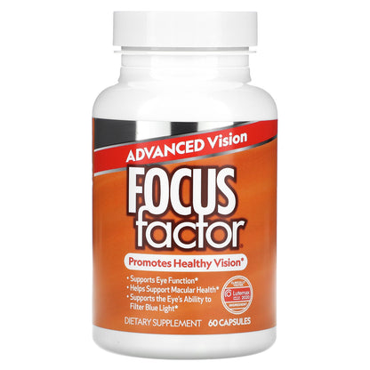 Focus Factor, Advanced Vision, 60 Capsules