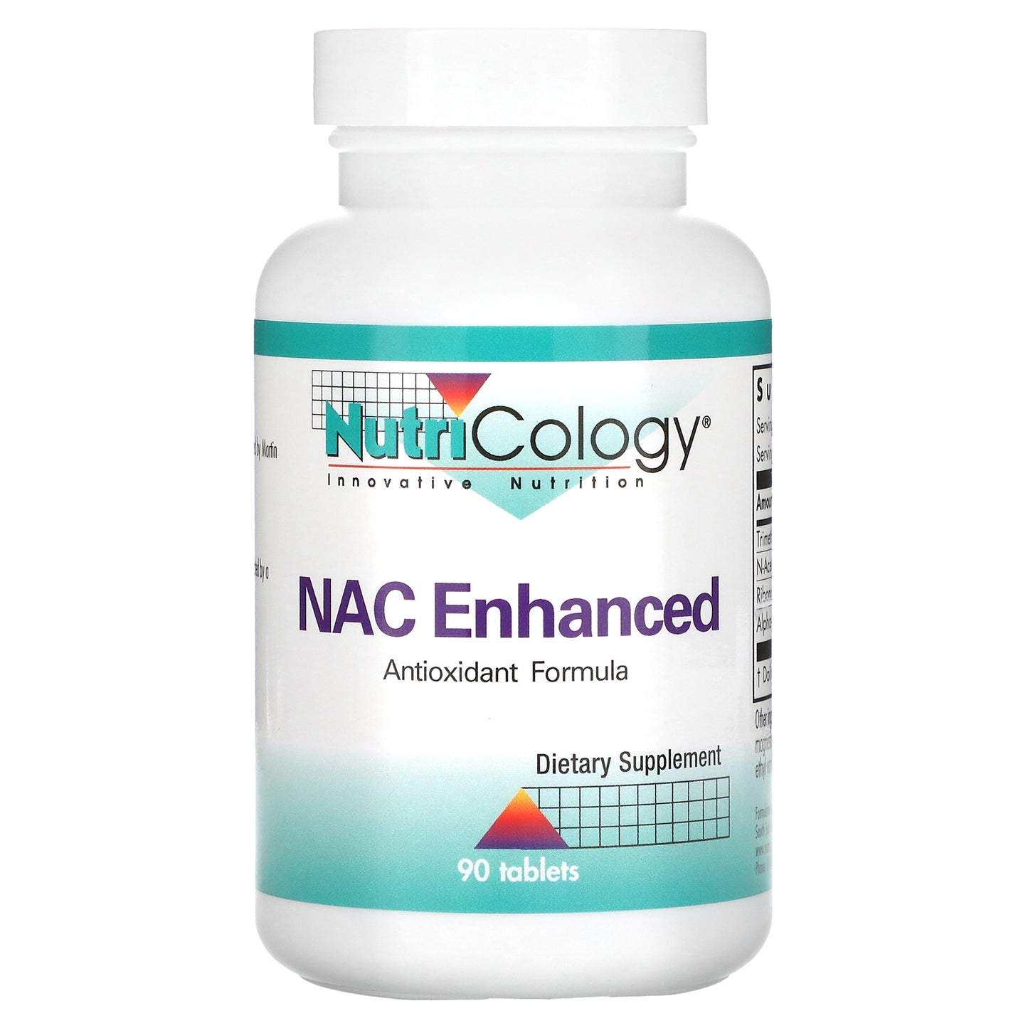 Nutricology, NAC Enhanced, 90 Tablets