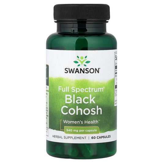 Swanson, Full Spectrum® Black Cohosh, 540 mg, 60 Capsules