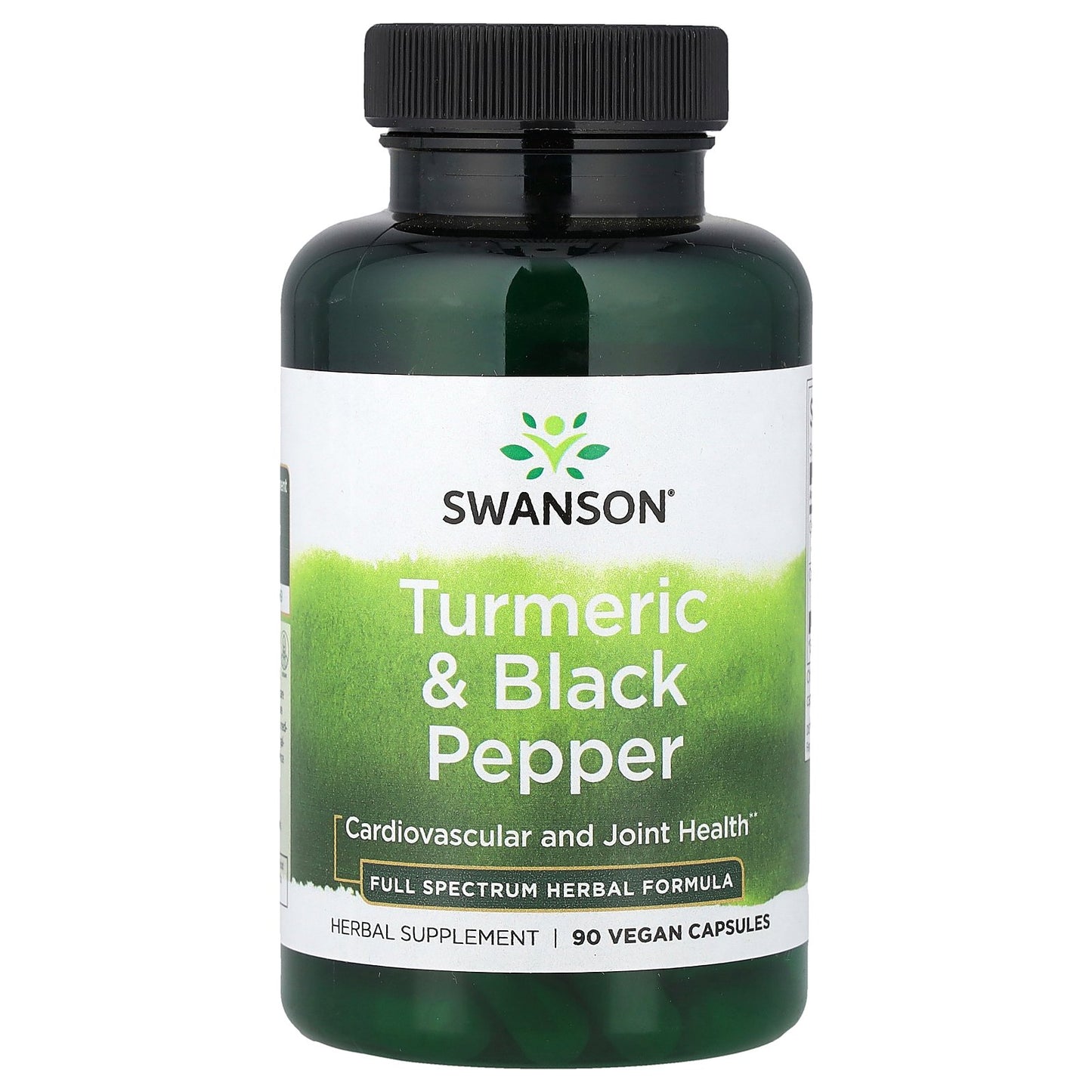 Swanson, Turmeric & Black Pepper, 90 Vegan Capsule