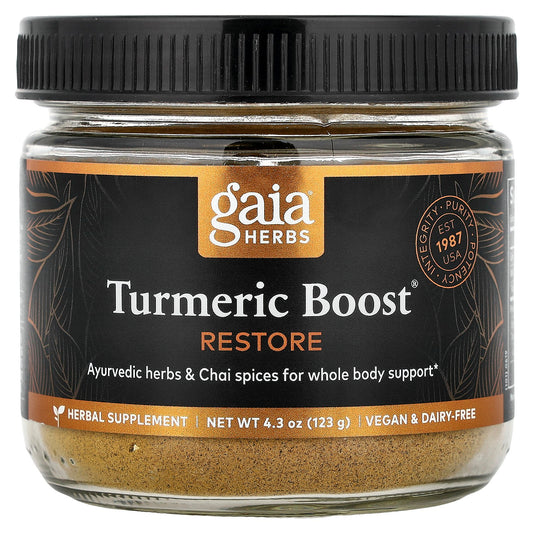 Gaia Herbs, Turmeric Boost®, Restore, 4.3 oz (123 g)