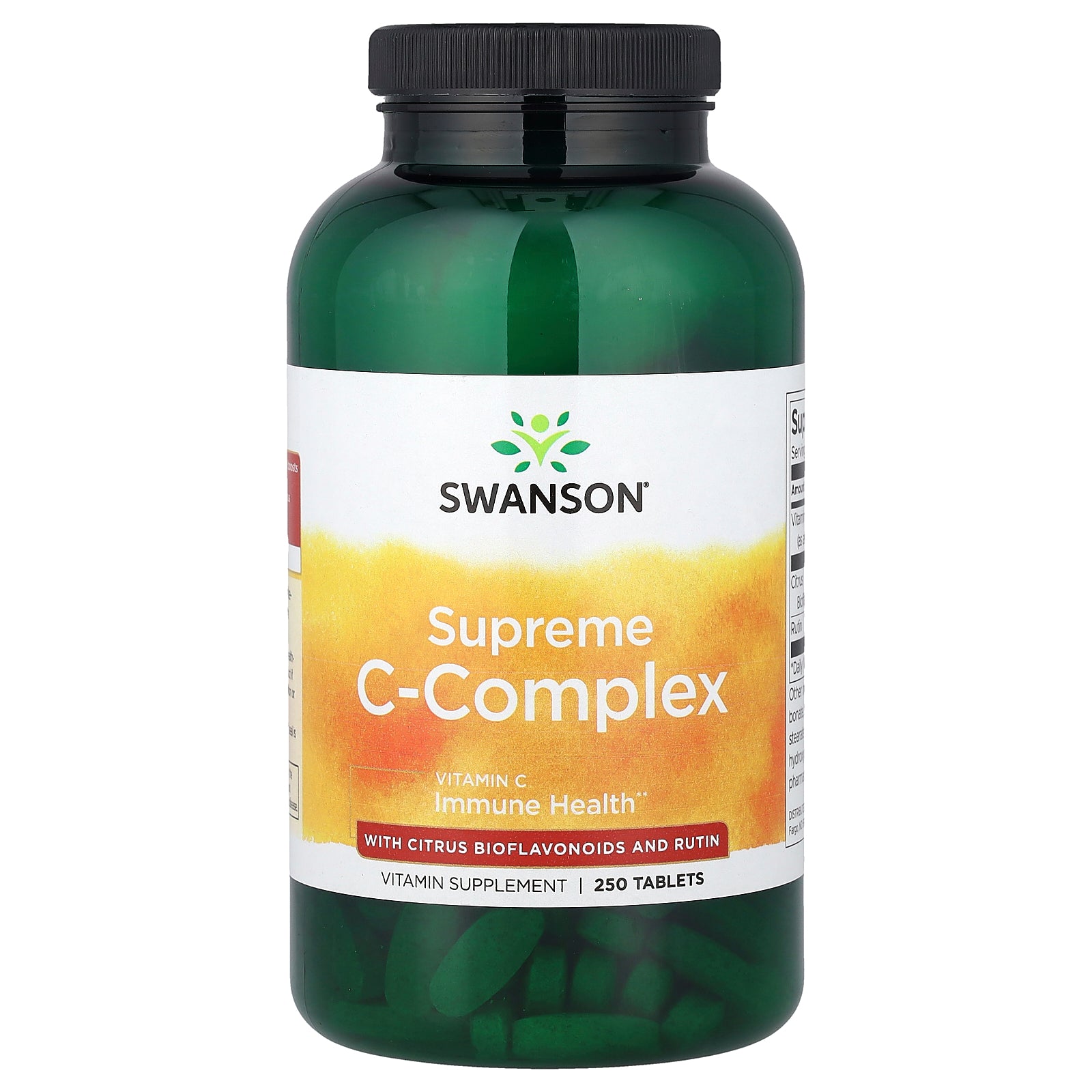 Swanson, Supreme C-Complex with Citrus Bioflavonoids and Rutin, 250 Tablets