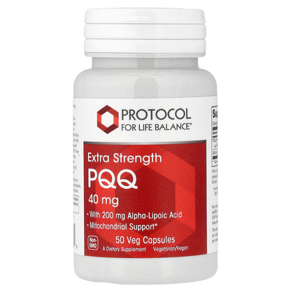 Protocol for Life Balance, PQQ, 50 Veg Capsules