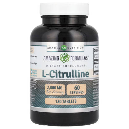 Amazing Nutrition, L-Citrulline, 120 Tablets (1,000 mg per Tablet)
