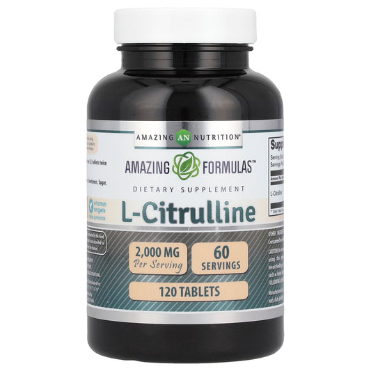 Amazing Nutrition, L-Citrulline, 120 Tablets (1,000 mg per Tablet)