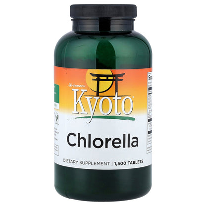 Swanson, Kyoto® Chlorella, 1,500 Tablets