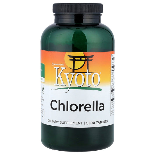 Swanson, Kyoto® Chlorella, 1,500 Tablets