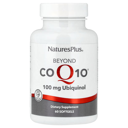 NaturesPlus, Beyond CoQ10 Ubiquinol®, 100 mg, 60 Softgels