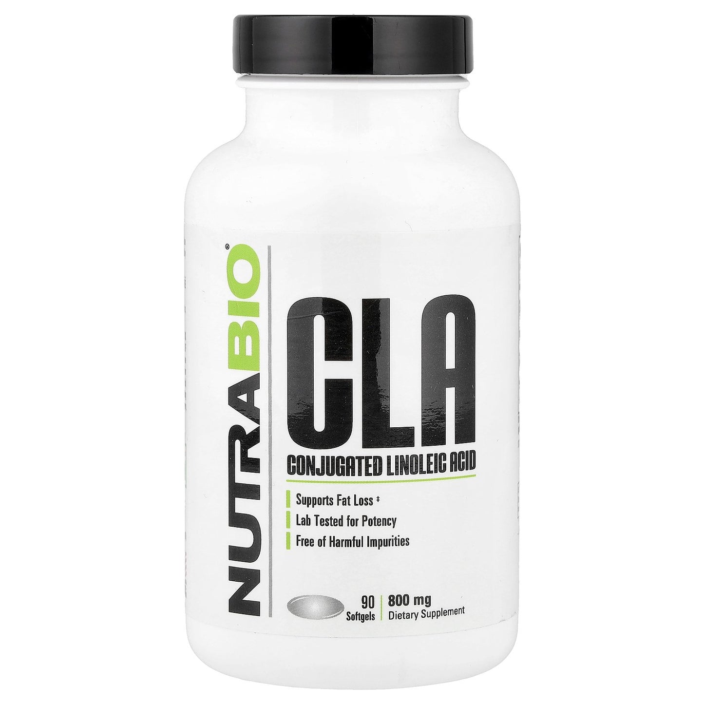 NutraBio, CLA, 800 mg , 90 Softgels