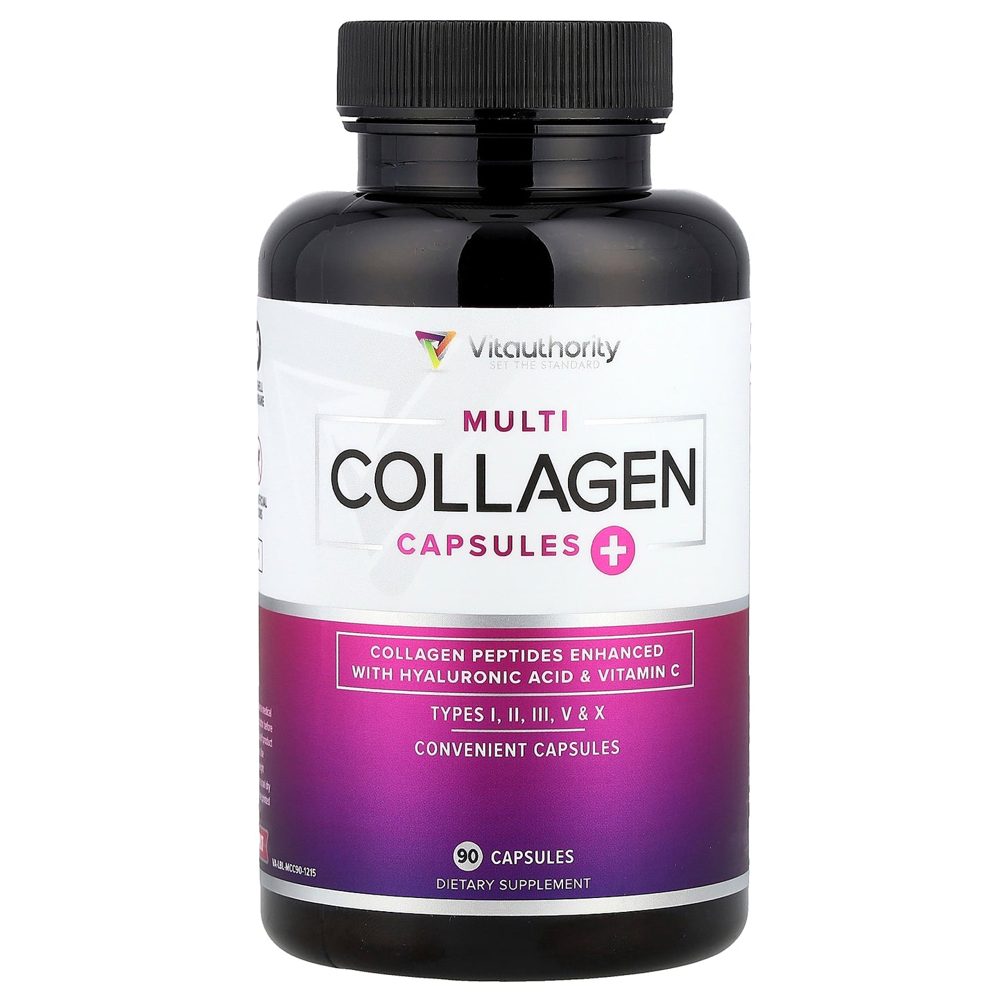 Vitauthority, Multi Collagen Capsules+, 90 Capsules