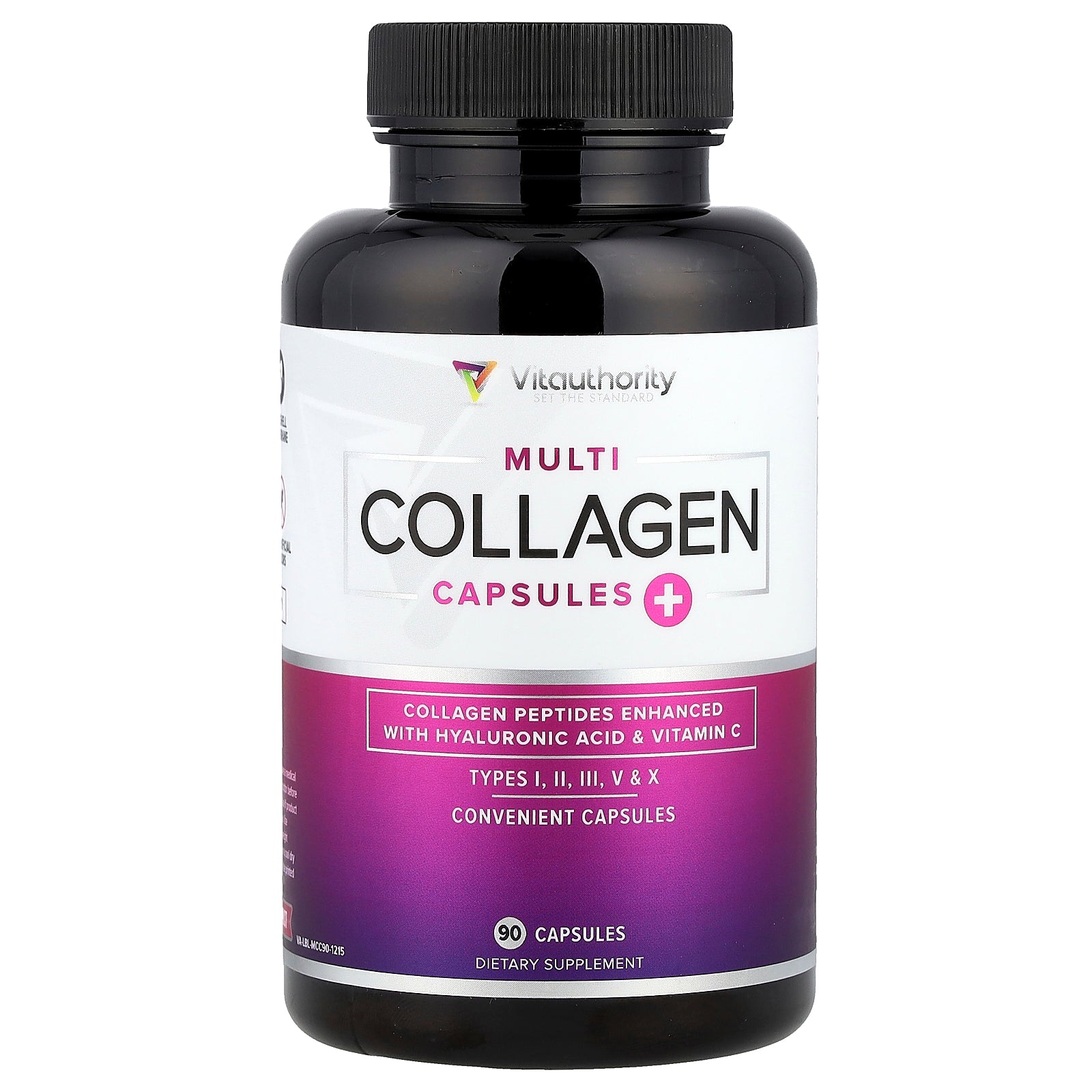 Vitauthority, Multi Collagen Capsules+, 90 Capsules