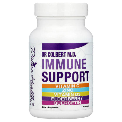 Divine Health, Dr Colbert M.D., Immune Support, 90 Capsules