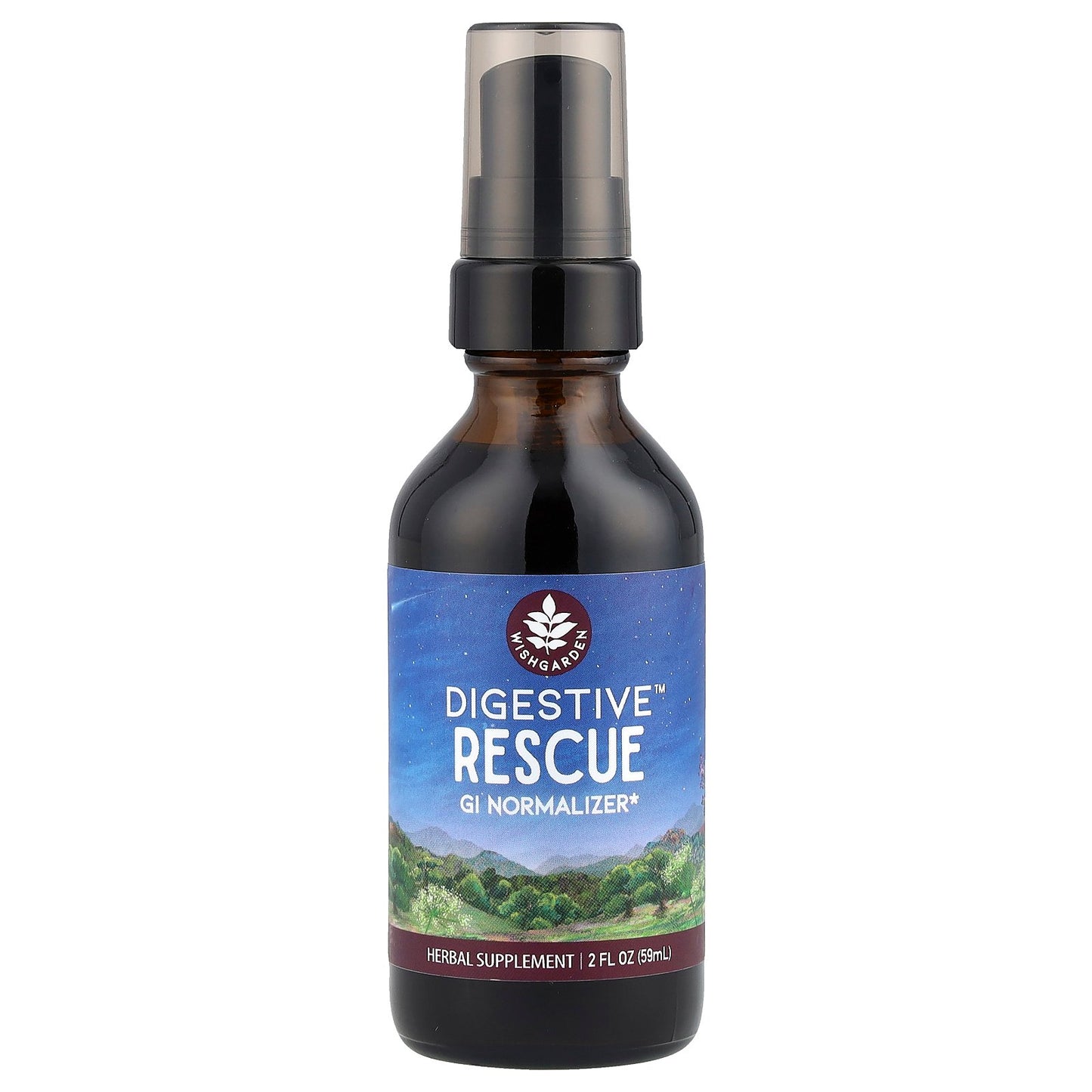 WishGarden Herbs, Digestive™ Rescue, 2 fl oz (59 ml)