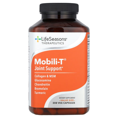 LifeSeasons, Therapeutics, Mobili-T® Joint Support, 208 Veg Capsules