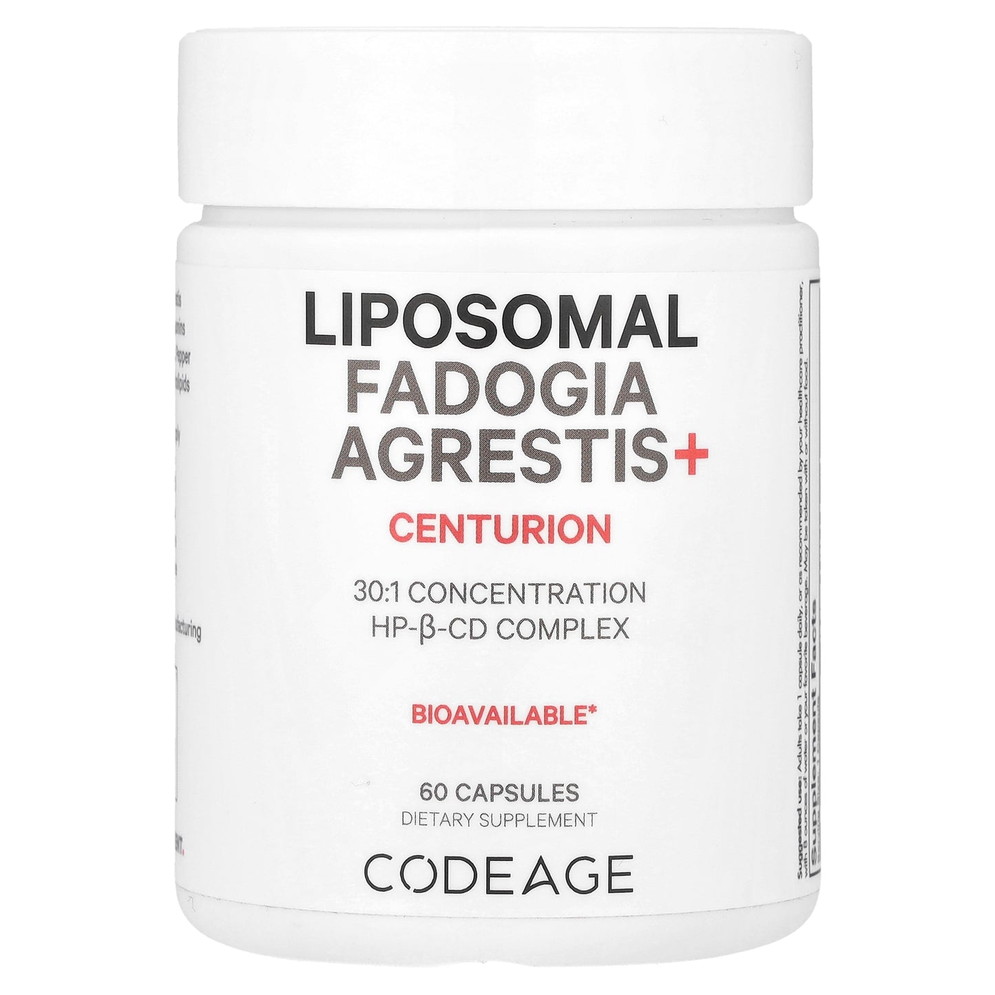 Codeage, Liposomal Fadogia Agrestis+, 60 Capsules