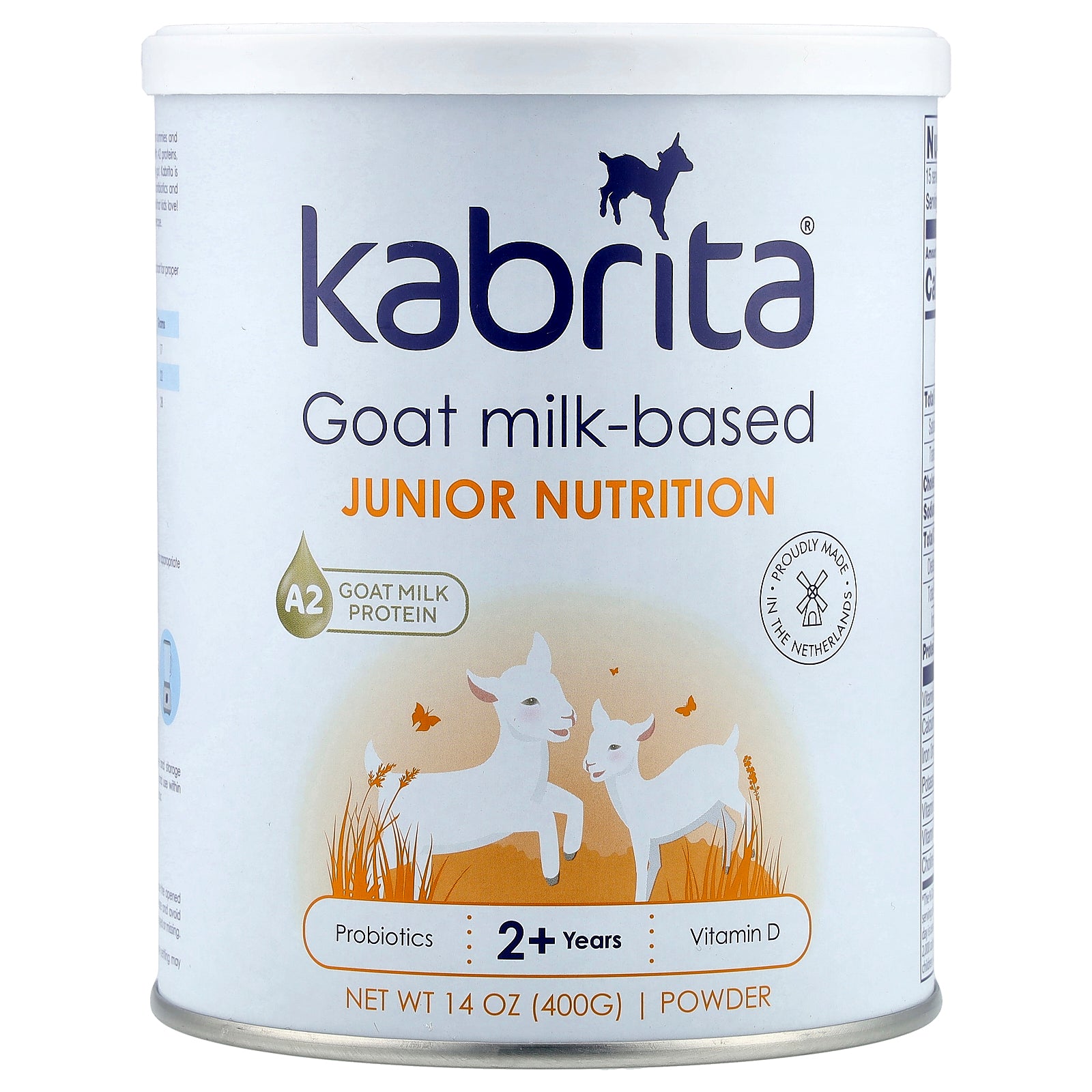 Kabrita, Goat Milk-Based Junior Nutrition Powder, 2+ Years, 14 oz (400 g)