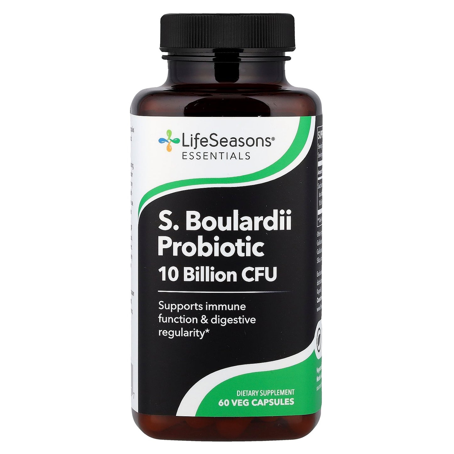 LifeSeasons, S. Boulardii Prodiotic, 60 Veg Capsules (250 mg per Capsule)