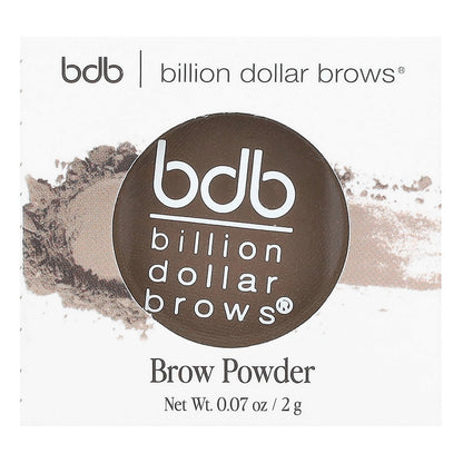 Billion Dollar Beauty, Billion Dollar Brows, Brow Powder, Taupe, 0.07 oz (2 g)