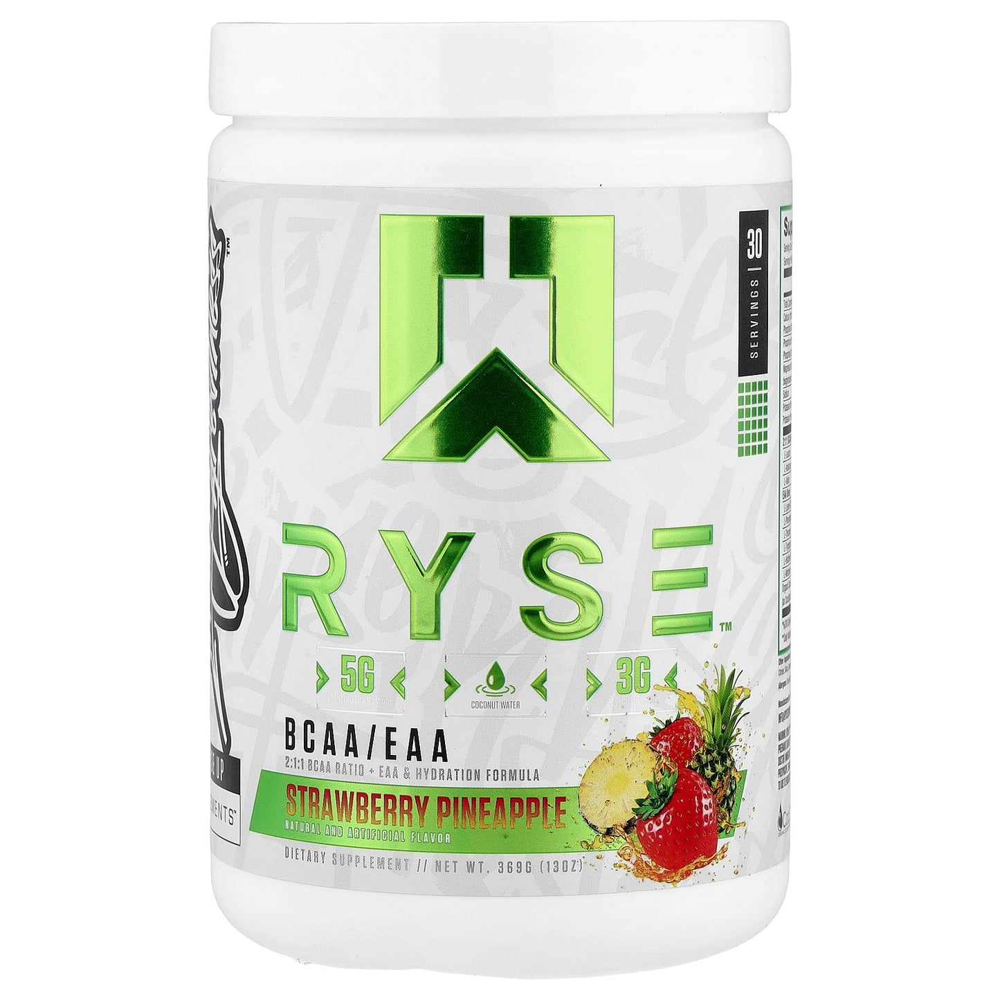 RYSE, BCAA/EAA, Strawberry Pineapple, 13 oz (369 g)