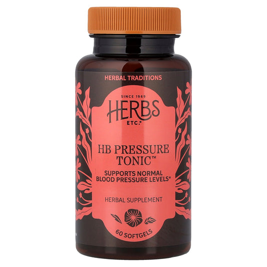 Herbs Etc., HB Pressure Tonic™, 60 Softgels