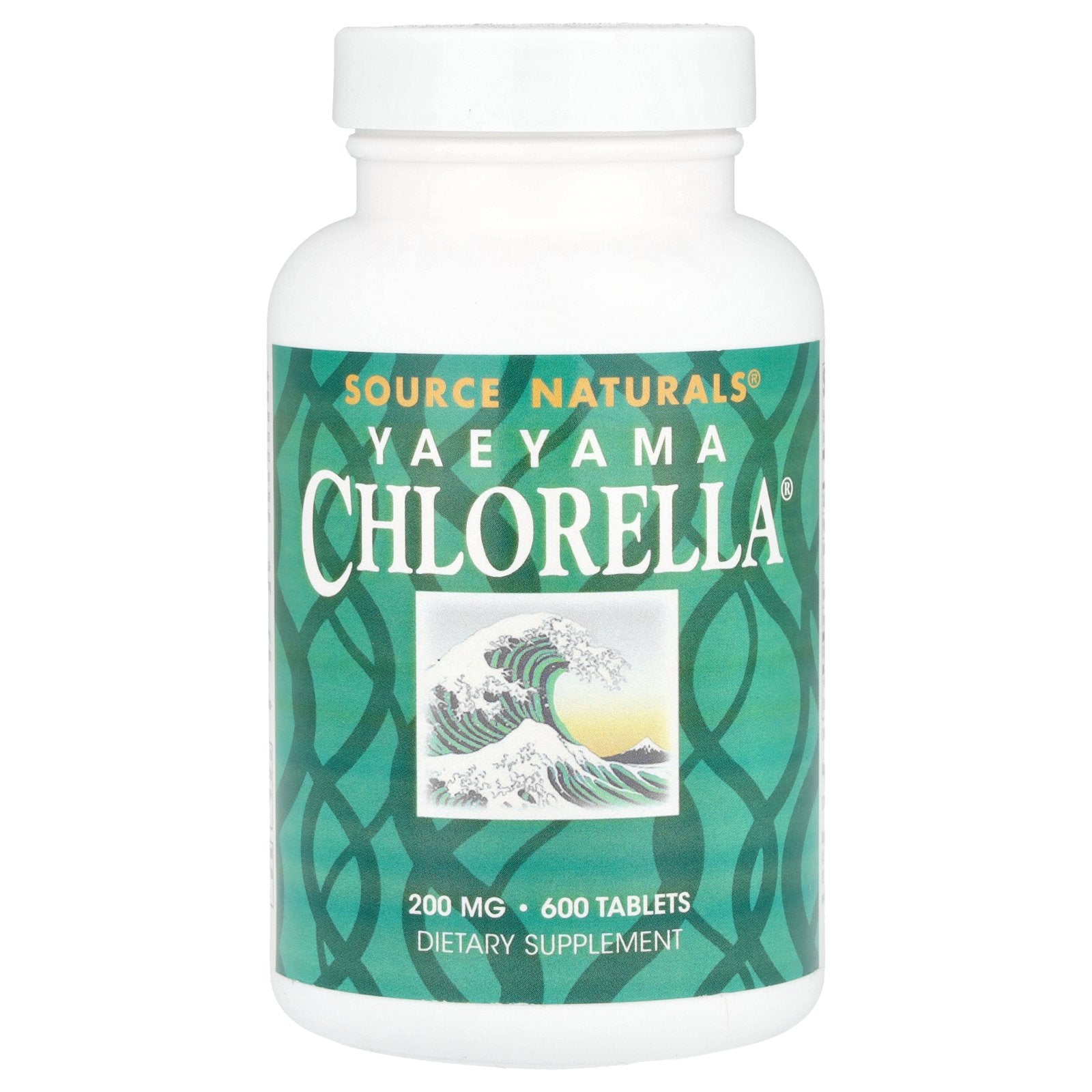 Source Naturals, Yaeyama Chlorella®, 600 Tablets, (20 mg per Tablet)