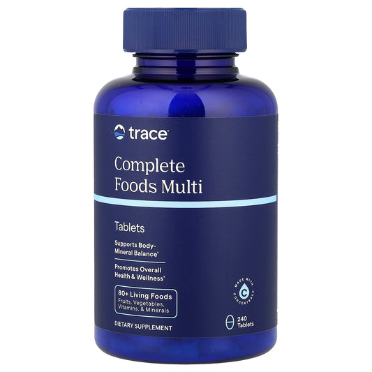 Trace, Complete Foods Multi, 240 Tablets