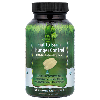 Irwin Naturals, Gut-To-Brain Hunger Control™, 60 Liquid Soft-Gels