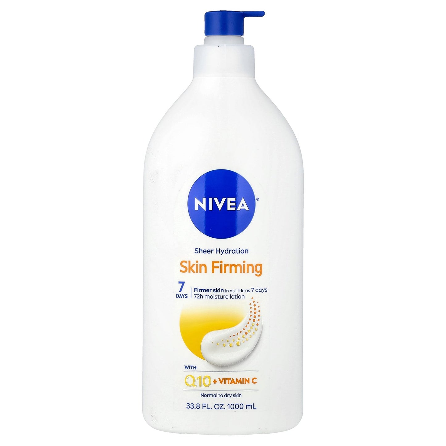 Nivea, Skin Firming Body Lotion, Normal to Dry Skin, 33.8 fl oz (1,000 ml)