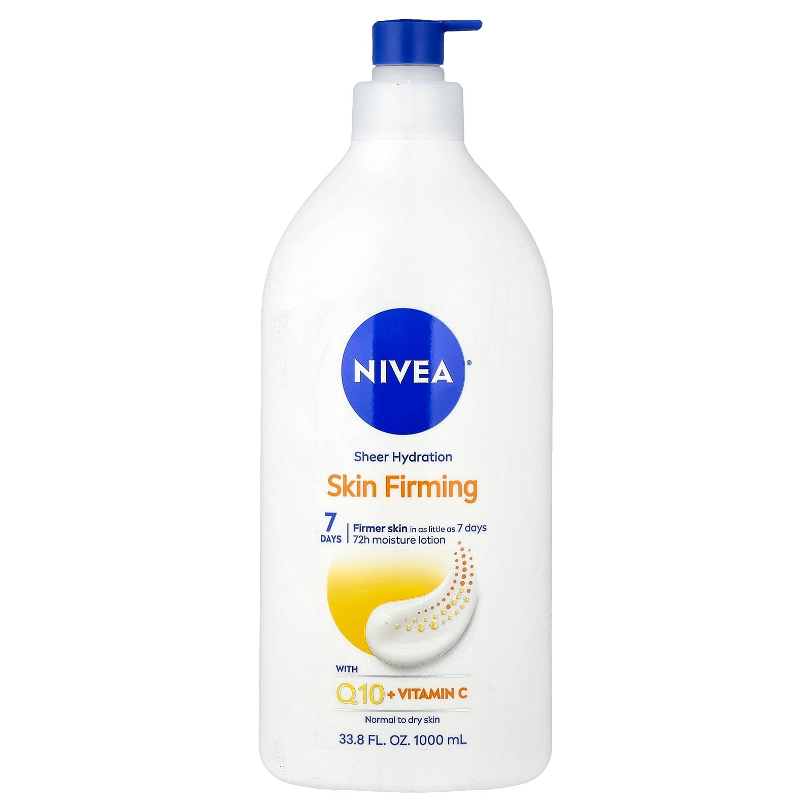 Nivea, Skin Firming Body Lotion, Normal to Dry Skin, 33.8 fl oz (1,000 ml)