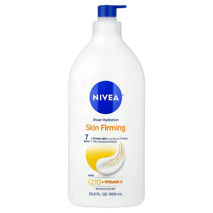 Nivea, Skin Firming Body Lotion, Normal to Dry Skin, 33.8 fl oz (1,000 ml)