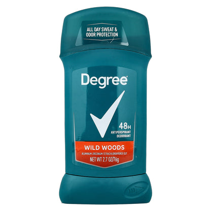 Degree, 48 Hour Antiperspirant Deodorant, Wild Woods, 2.7 oz (76 g)