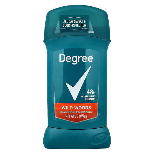 Degree, 48 Hour Antiperspirant Deodorant, Wild Woods, 2.7 oz (76 g)