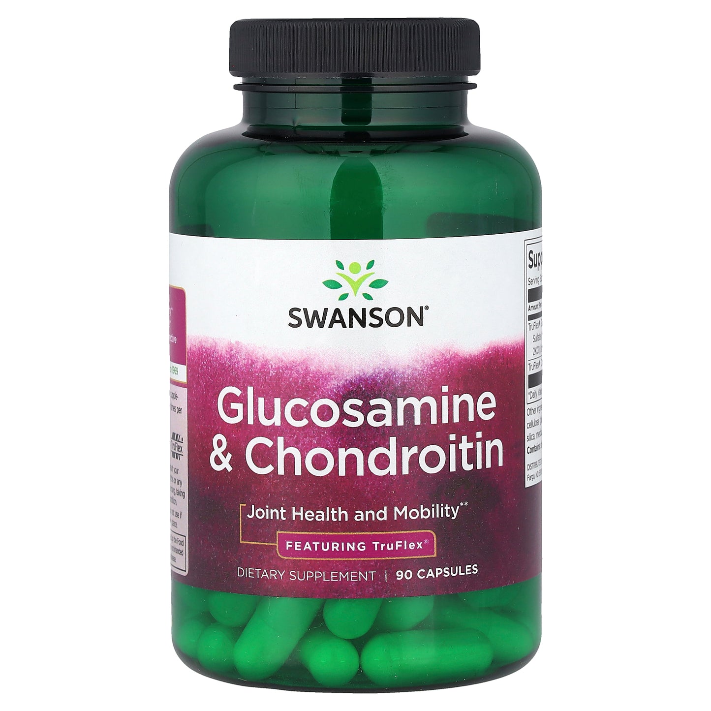 Swanson, Glucosamine & Chondroitin, 90 Capsules