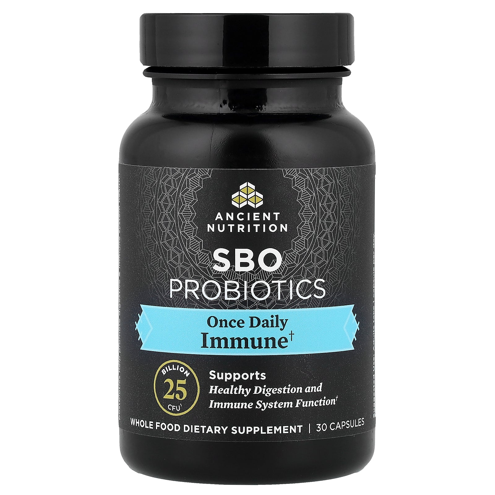 Ancient Nutrition, SBO Probiotics, Once Daily, Immune, 25 Billion CFU, 30 Capsules