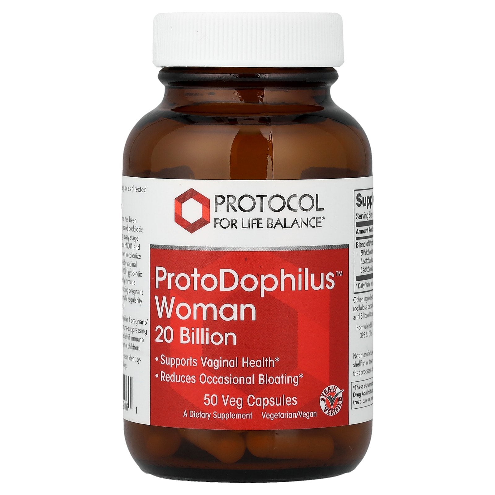 Protocol for Life Balance, ProtoDophilus™ Woman, 50 Veg Capsules