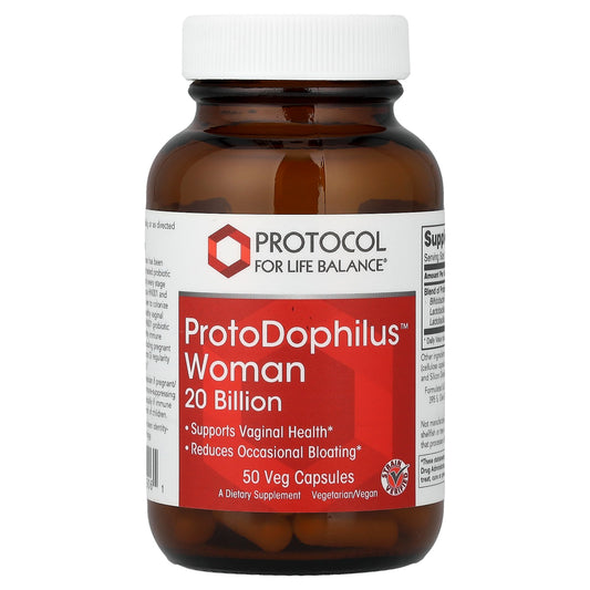 Protocol for Life Balance, ProtoDophilus™ Woman, 50 Veg Capsules