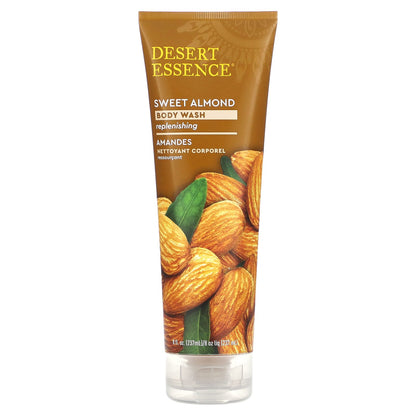 Desert Essence, Body Wash, Sweet Almond, 8 fl oz (237 ml)