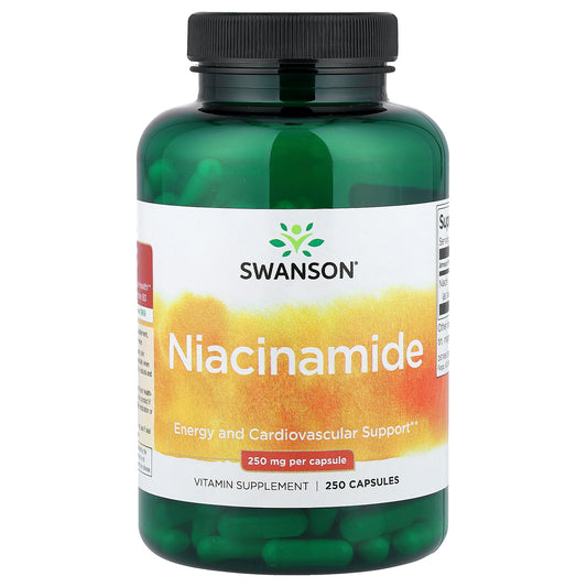 Swanson, Niacinamide, 250 mg, 250 Capsules