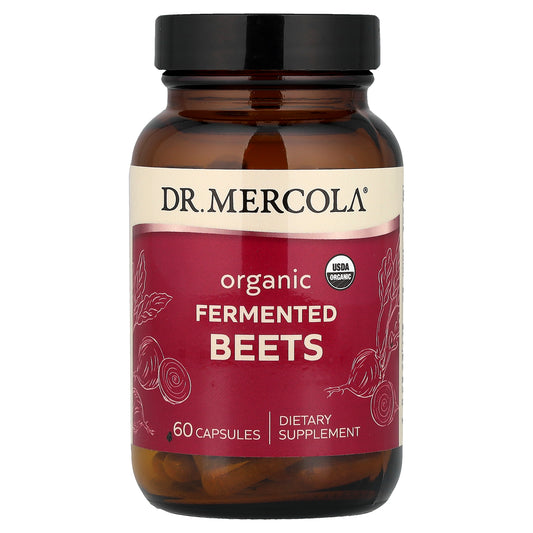 Dr. Mercola, Organic Fermented Beets, 60 Capsules
