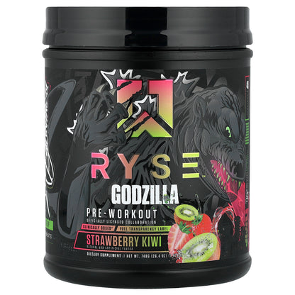 RYSE, Godzilla, Pre-Workout, Strawberry Kiwi, 1.6 lbs (748 g)