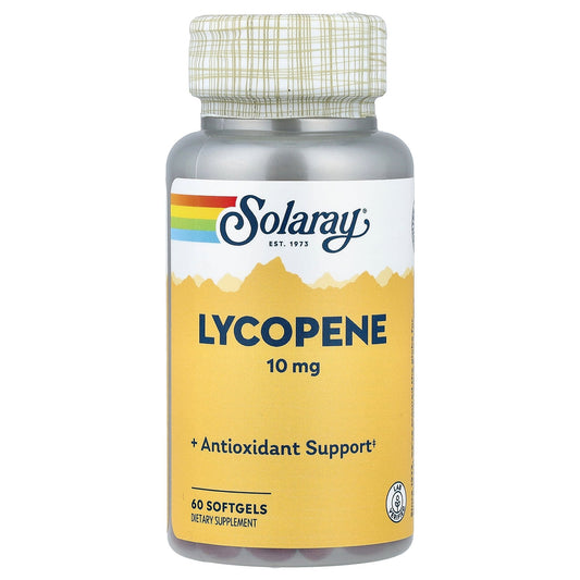 Solaray, Lycopene, 10 mg, 60 Softgels