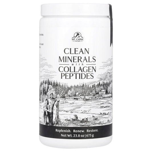 Mt. Capra, Clean Minerals with Collagen Peptides, 23.8 oz (675 g)