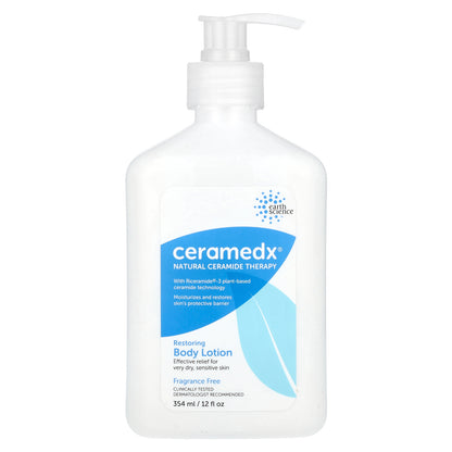 Ceramedx, Restoring Body Lotion, Fragrance-Free, 12 fl oz (354 ml)