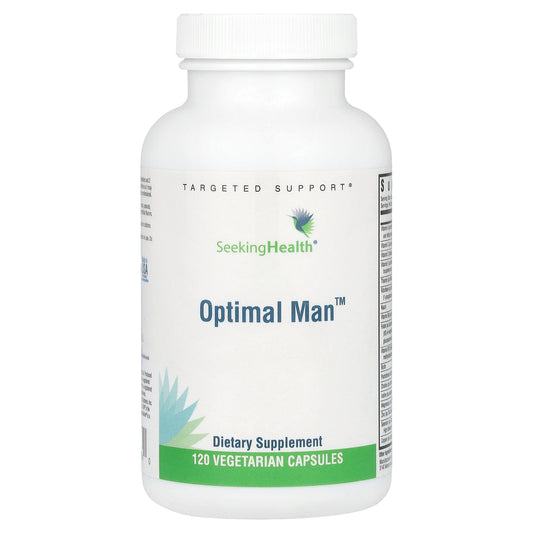 Seeking Health, Optimal Man, 120 Vegetarian Capsules