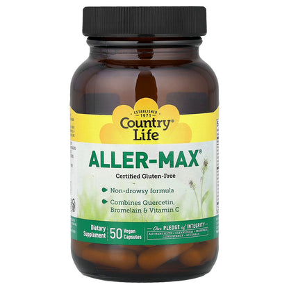 Country Life, Aller-Max®, 50 Vegan Capsules