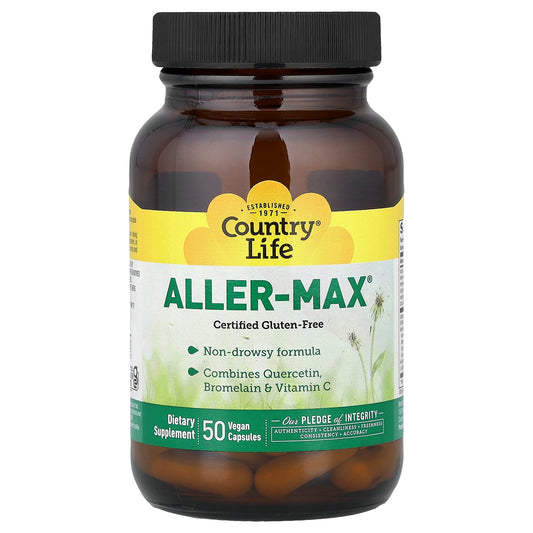 Country Life, Aller-Max®, 50 Vegan Capsules