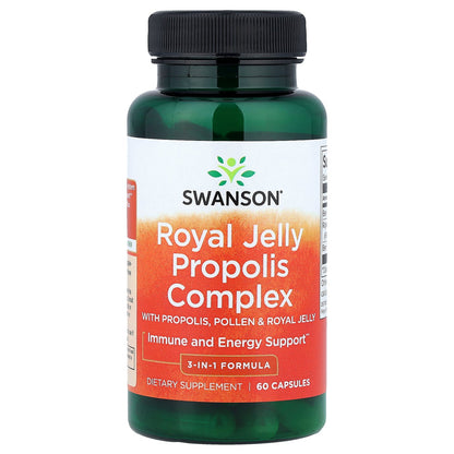 Swanson, Royal Jelly Propolis Complex, 60 Capsules