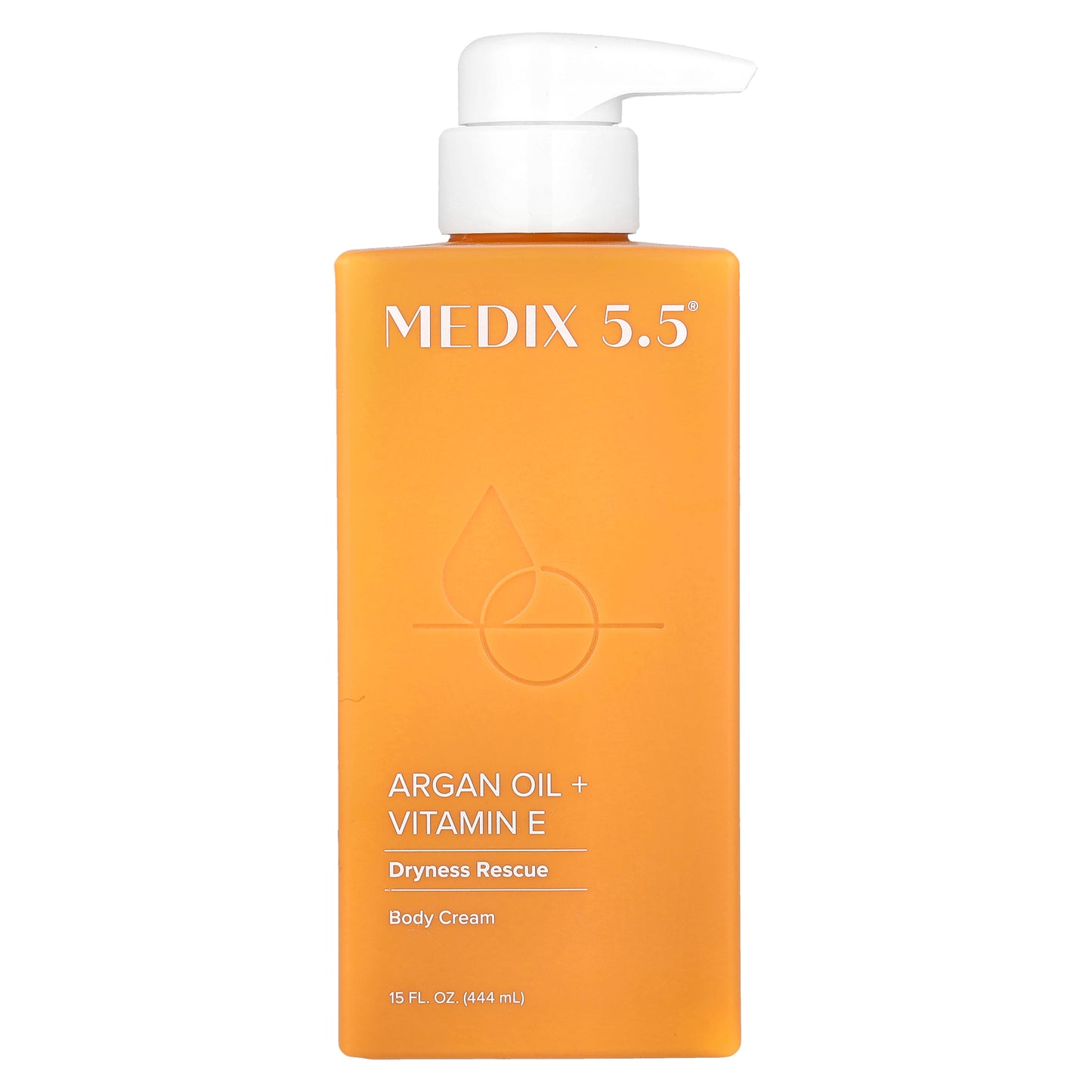 Medix 5.5, Body Cream, Argan Oil + Vitamin E, 15 fl oz (444 ml)