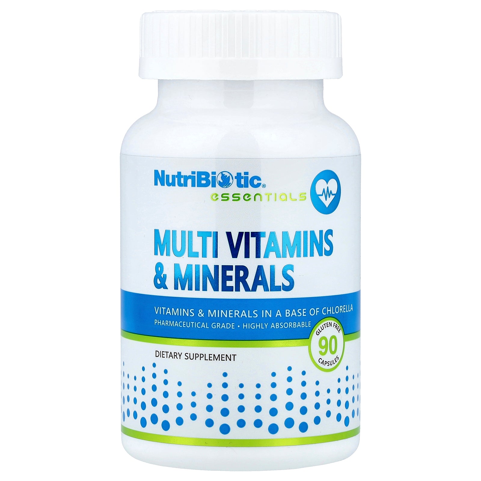 NutriBiotic, Essentials, Multi Vitamins & Minerals, 90 Capsules