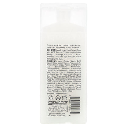 Giovanni, 50:50 Balanced™, Hydrating-Calming Conditioner, For Normal to Dry Hair, 2 fl oz (60 ml)